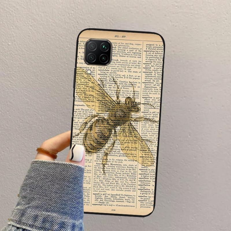 Мед пчелиный Для Huawei Nova Y70 Y90 Y60 Y73 Y72 Y61 Y91 12s 12i 11i 8i 9 10 SE P40 Lite P60 P30 Pro Чехол