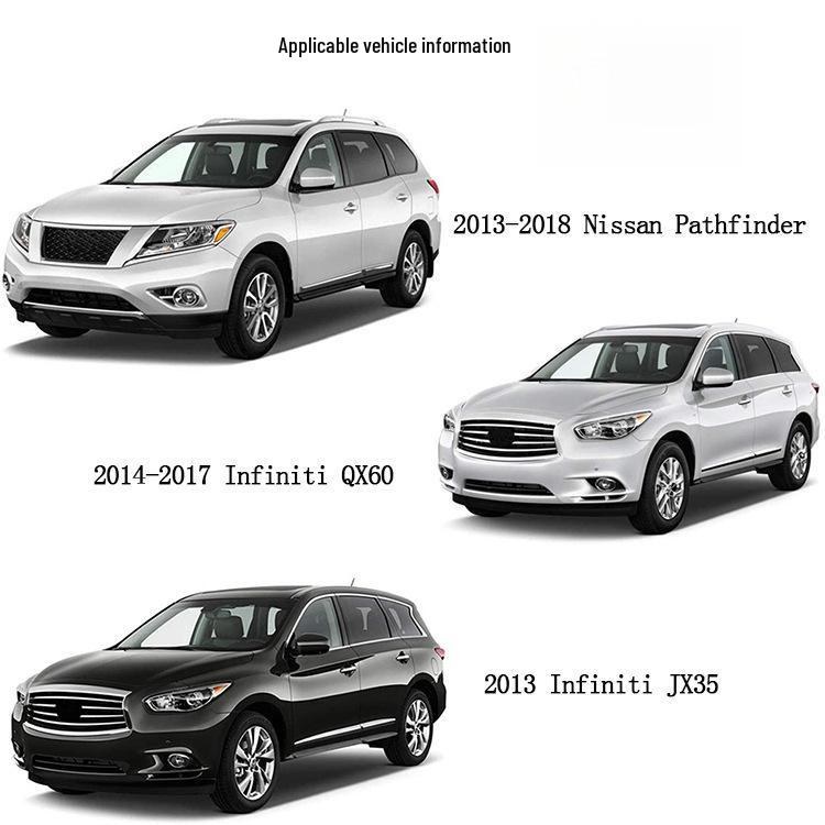 Sunshade for Infiniti JX35, Nissan QX60, Pathfinder Vanity Mirrors