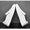 Men's Casual Cowhide Leather White Loafers - Stylish & Versatile for Spring and Autumn