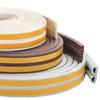 1 Roll Indoor Weather Stripping Self Adhesive Foam Window Seal Strip For Doors And Windows Weatherstrip Gap Blocker