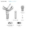 DJI RS 4 Camera Gimbal Native Support for 3rd Generation Vertical 2nd Generation Auto Axis Teflon Reinforced Balancing Mini, Stabilizer,
