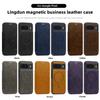 For Google Pixel 8 9 10 series.Lingdun Magnetic Business Leather Case-MagSafe-Compatible with Built-in Card Slots&RFID Blocking