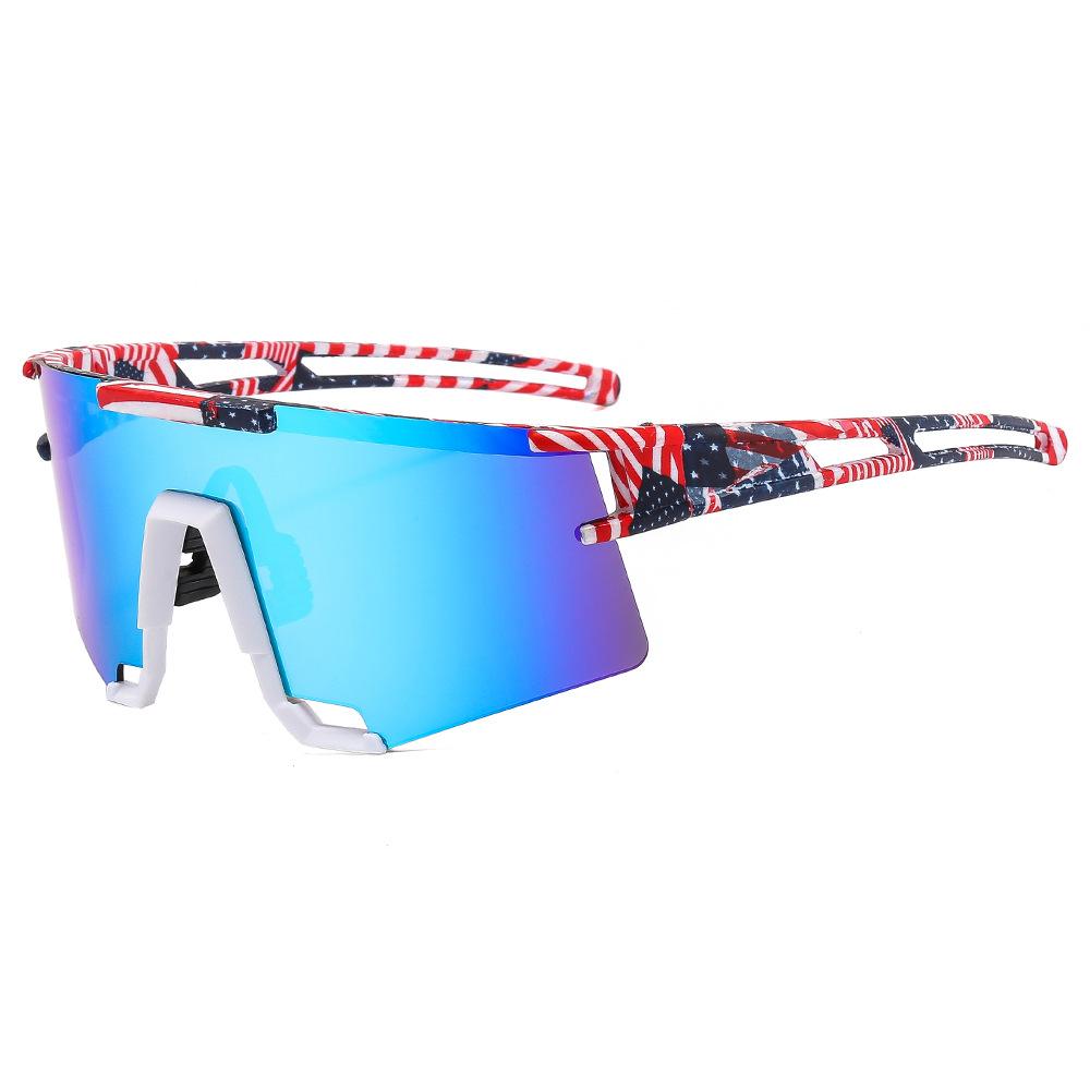 Новые спортивные солнцезащитные очки, мужские и женские велосипедные солнцезащитные очки, красочные спортивные очки