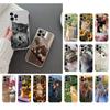 Чехол для телефона «Цветочные кошки» для iphone 17ProMax 17 Pro Air 16 15 14 13 Pro Max 16 15 14 13 Pro 15Plus