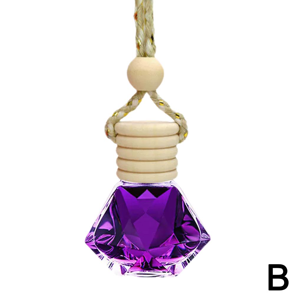 7 мл Автомобильные подвесные флаконы для духов, ароматерапии, многоразовый освежитель воздуха, диффузор, флакон для ароматизатора масла, подвеска для автомобиля, сапер