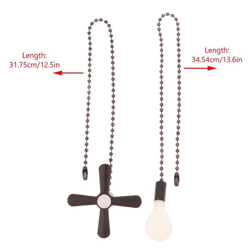 Цепочка с шнурком для выключателя лампочки вентилятора, шнур для дергания, принадлежности для бытовой техники для потолочных вентиляторов, настенных ламп
