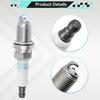 55565219 Иридиевые свечи зажигания для Chevrolet Aveo Cruze Trax Vauxhall Combo Mk II Corsa Mk II III Opel Astra G H J Mokka 1214041