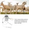 2L Manual Sheep Milking Machine Stainless Steel Bottle Portable Milking Kit for Milk Plant Farm