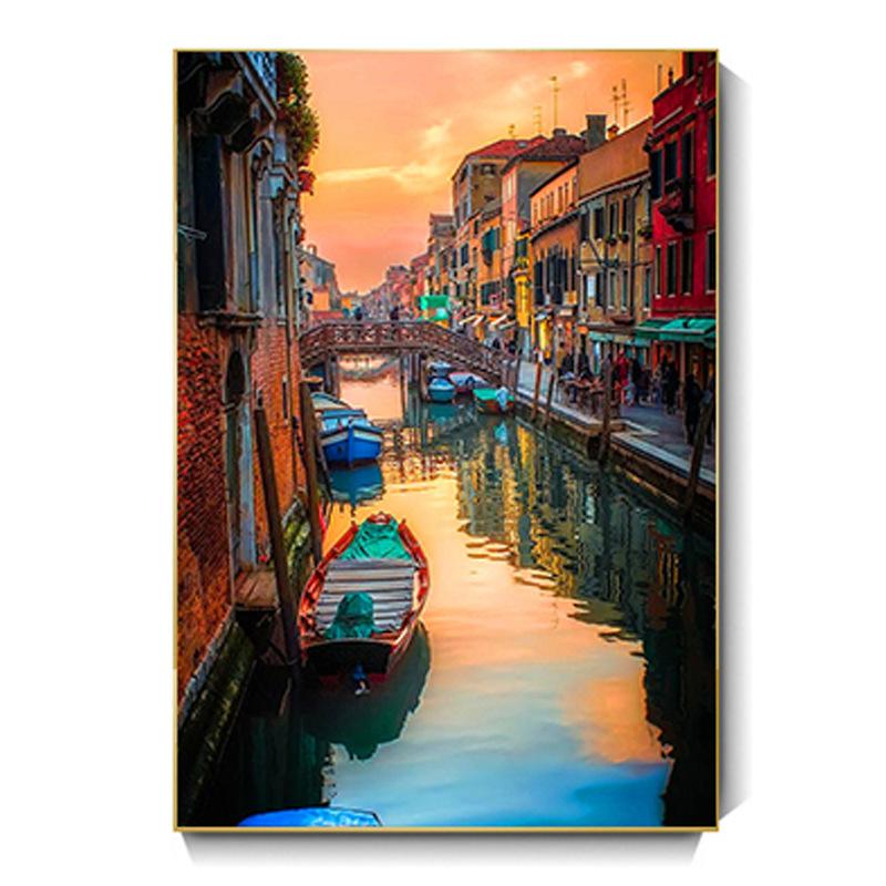 5D Diamond Painting Handmade Full Diamond Diy Landscape Sea View Diamond Embroidery Mosaic Home Decoration Christmas Gift