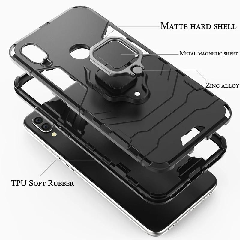 Бронированный чехол для Xiaomi Mi 8 9 SE Mi8 Mi9 5X 6X A1 A2 A3 Lite Redmi Note 10 Pro 9A 9C 9S 9T 10S 10A 10C задняя крышка телефона Coque