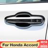 Наклейка на ручку дверной чаши автомобиля для Honda Accord X 10th 2018-2022, аксессуары для внешней модификации из нержавеющей стали