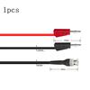 BNC To Dual 4mm Stackable Banana Plug Oscilloscope Test  Cable 100cm