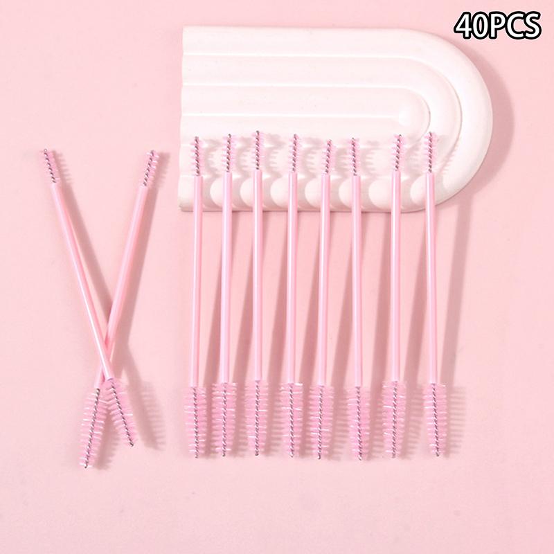 Mascara Wand Applicator Lashes Extension Tools Double-Ended Makeup Eyelash Brushes Disposable Eyelash Brush Plastic Handle