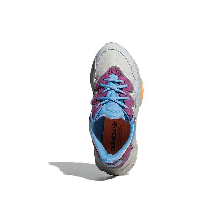 adidas Оригиналы Серии Ozweego Ткань Синтетическая Кожа Противоскользящие Амортизирующие Износостойкие Дышащие Низкие Спортивные Повседневные Кроссовки FX6107