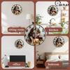 Wise Purchase 25x25cm Wood Wall Clock for Homeowners and Businesses