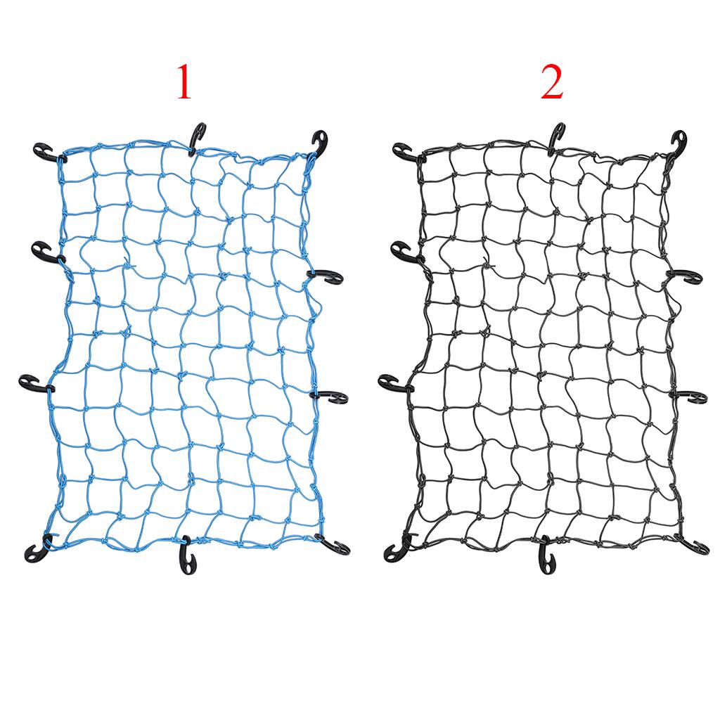 120x80cm Car SUV Truck Trailer Cargo Roof Rack Basket Organizer Net Car Roof Bag Multipurpose Elastic Mesh Luggage Rope Cover