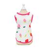Pet Cothes for Small Medium Dogs Breathable Sleeveless T-shirts Fruit Pattern Clothing Chihuahua Yorkshire Bulldog Puppy