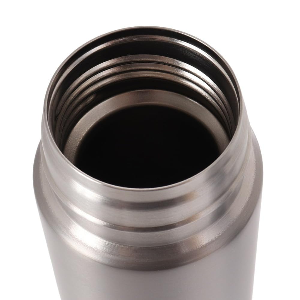 Thermos Титановая бутылка для воды TGY с вакуумной изоляцией, 0,5 л, FJN-500T (Серебро/FF)