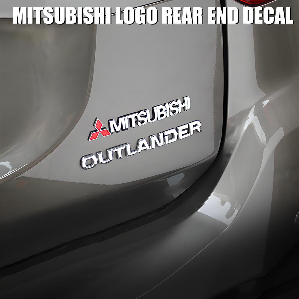 Декоративные наклейки на автомобиль Значок на задний бампер Наклейки с логотипом на багажник Для Mitsubishi Ralliart Lancer Colt Outlander ASX Pajero EX LANCER Cross