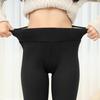 Women Winter Warm Leggings Thick Velvet Tights High Waist Hip Liftting Lamb Wool Pants Elastic Trousers