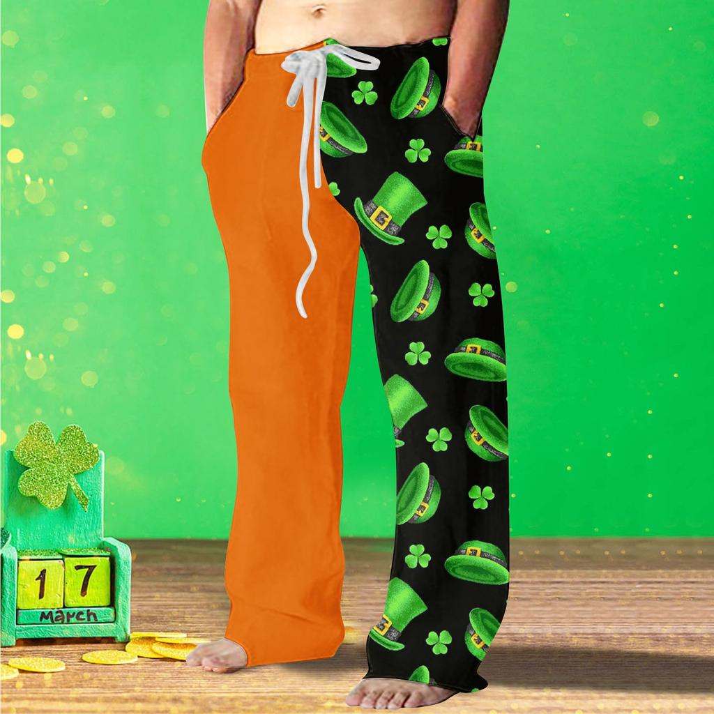 Улица. Мужские брюки с принтом Patrick's