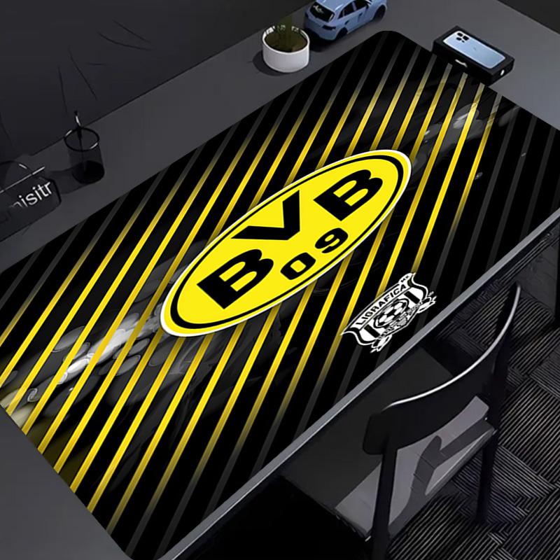 Borussia Dortmund Mouse Pad - Non-Slip Rubber Base, Smooth Surface for Work,Gaming,Office,And Home Use, Desk Mouse Pad