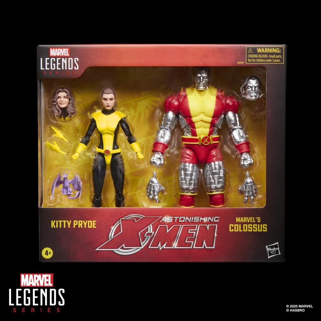 Hasbro MARVEL Legends Серия Удивительная Китти Прайд Набор с Колоссом Издание Комиксов Фигурки Действия G2127 Оригинальные Люди Икс и 2 Фигурки Коллекционное 6-дюймовое