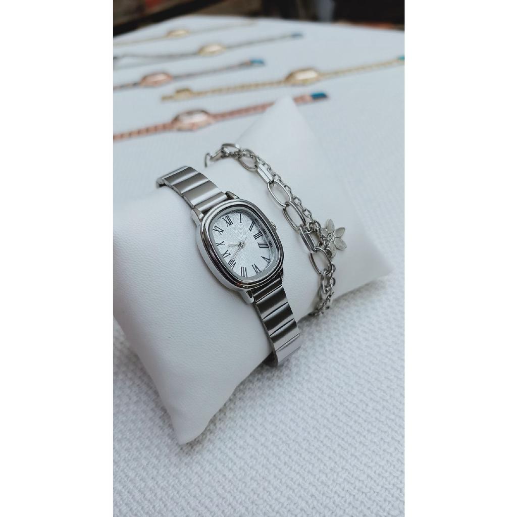 Bracelet Set Analog Wristwatch Clock Set