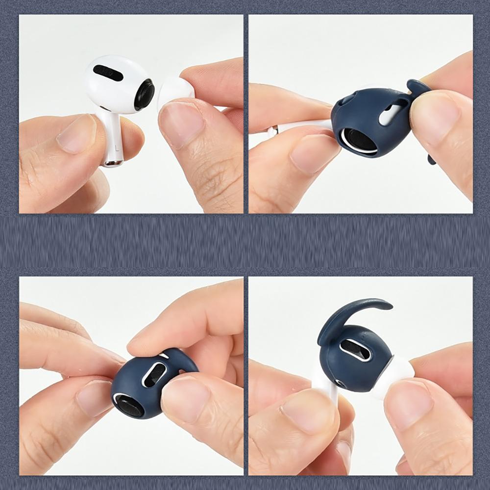1 пара крючков для наушников, надежные противоскользящие чехлы для AirPods Pro