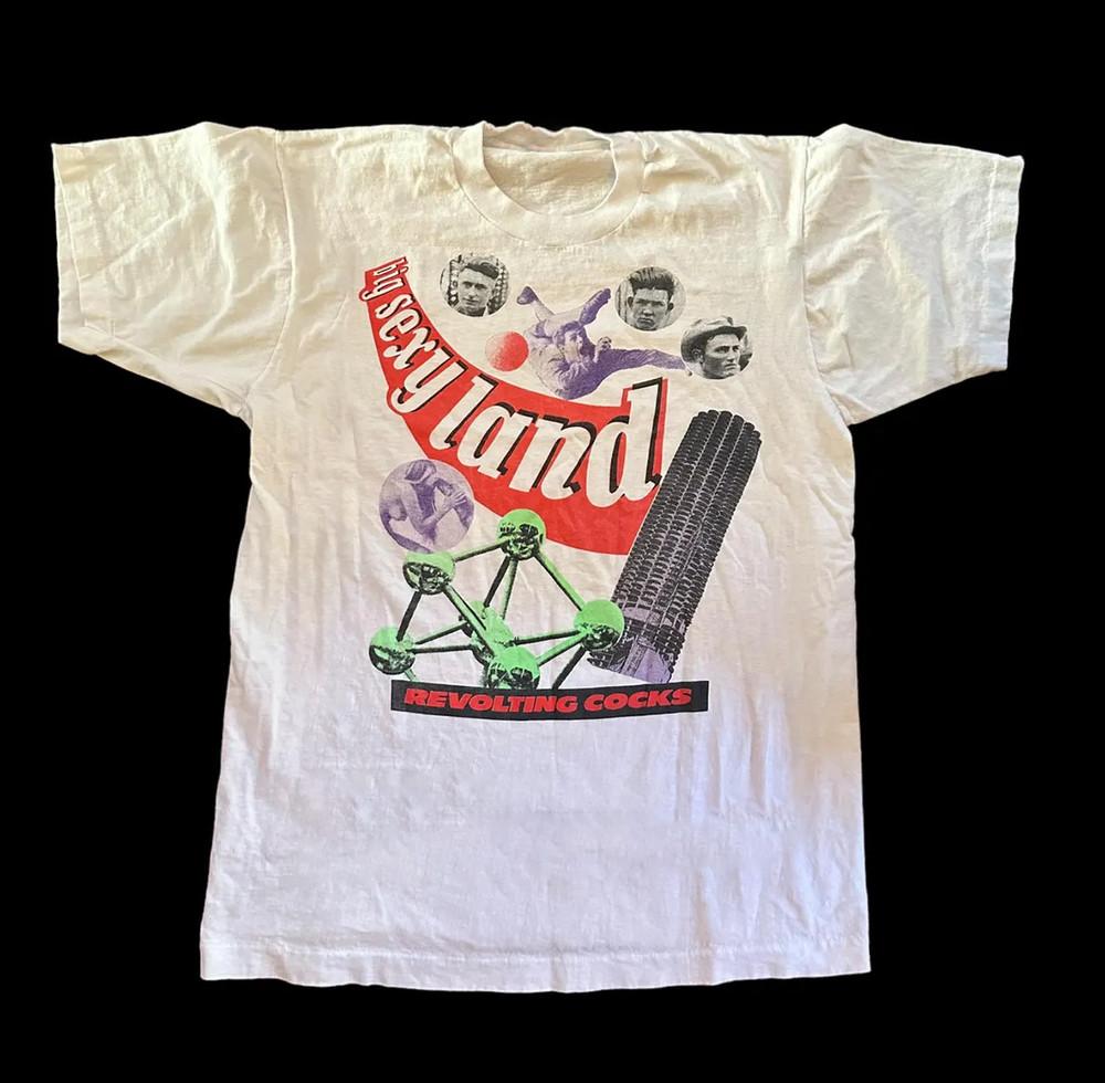Revolting Cocks Band Big Sexy Land Unisex Shirt Gift For Fan Cotton Tee QX778 Unisex T-Shirt