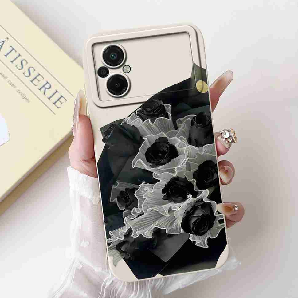 Для Xiaomi Poco M5 4G Чехол Модный Рисунок Цветок Мягкий Силикон Задняя Крышка Для Xiaomi PocoM5 POCO M5 4G Ударопрочные Чехлы для Телефона