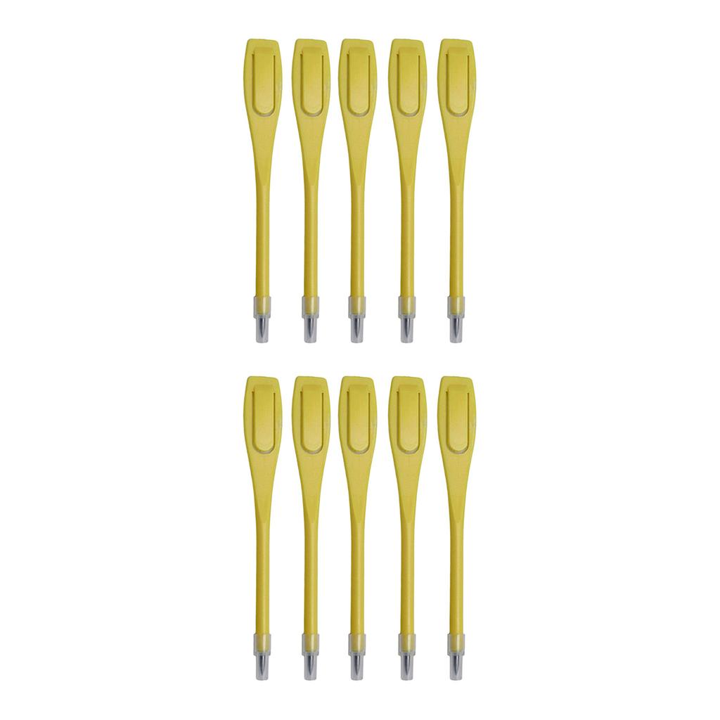 10 шт. карандашей для гольфа 2B карандаши для подсчета очков для гольфа мини-карандаши пластиковые маркеры для записи очков карандаши для гольфа для спортивной игры