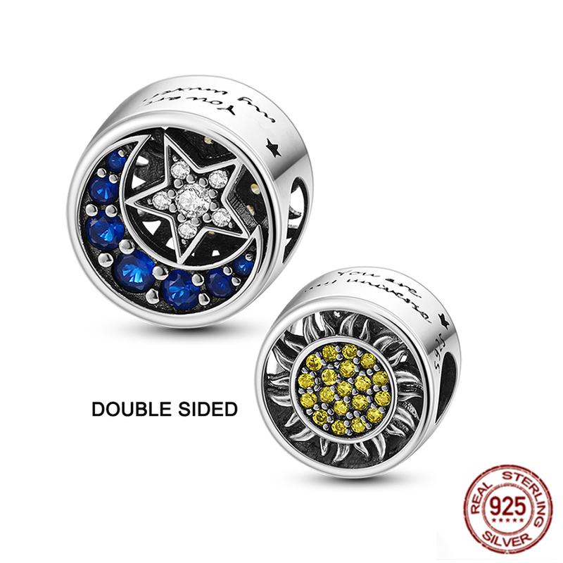 925 Стерлинговое Серебро Красочный Ловец Снов Светящийся Светлячок Подарок Самолет Земля Шармы Подходят Оригинальный Подвеска DIY Изготовление Ювелирных Изделий