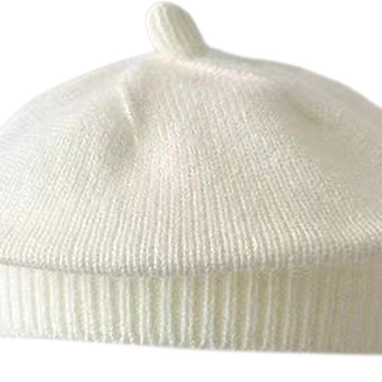 Детская шапка художника Yousheng, цветная вязаная эластичная, сохраняющая тепло, нескользящая, детская вязаная шапка, однотонный осенне-зимний берет, уличная шапка