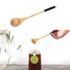 Kitchen Dining Desserts Condiment Rice Soup Kids Spoon Tea Scoops Long-handled Wooden Spoons