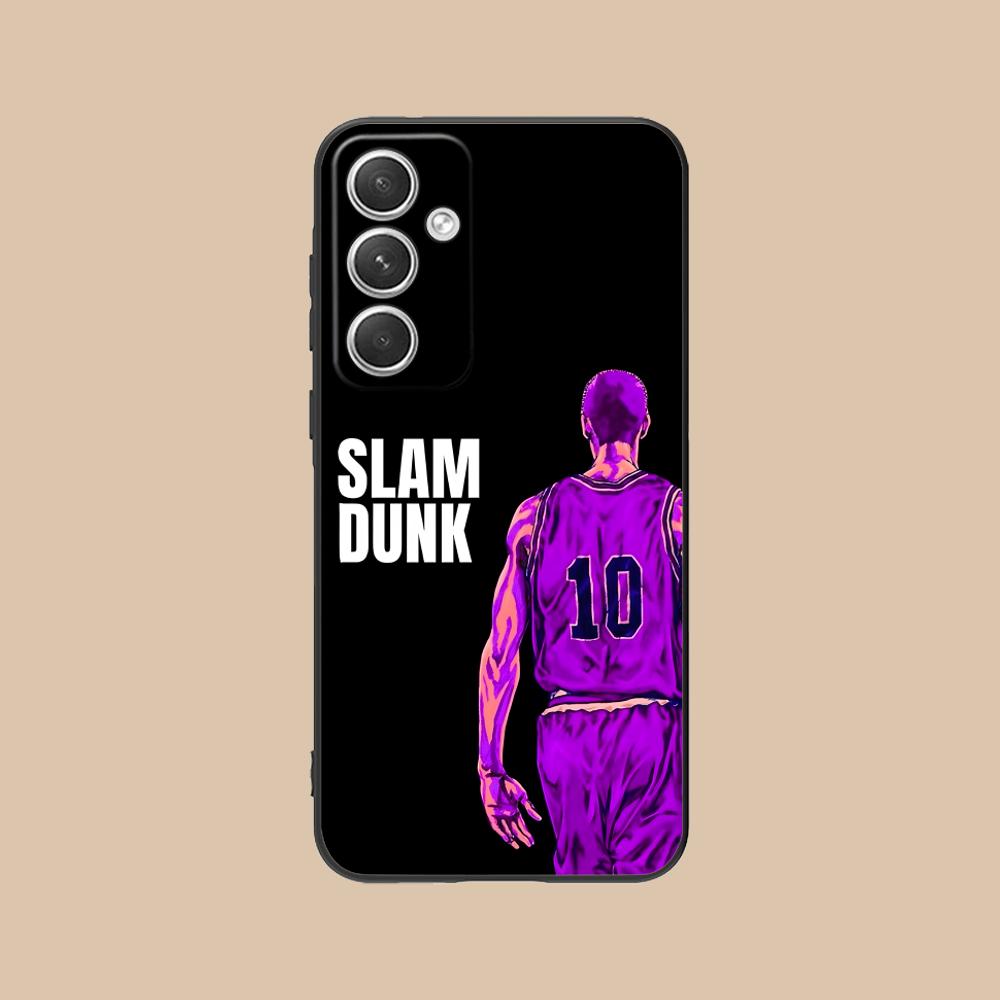 Anime Slam Dunks Phone Case for Samsung Galaxy S26 S25 S24 S23 S22 S21 S20 Note20 Plus FE Ultra Colorful Cover Cover Cellphones