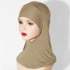 Women Headscarf Hat Solid Color Ethnic Top Hat Comfortable Elastic Hair Bag Head Wrap Headwear Hair Accessory