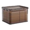 Jiabangshou Clear Plastic Storage Box for Clothes & Toys