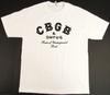 Футболка CBGB OMFUG Панк-рок CBs Подпольная футболка Взрослая мужская Белая Новая