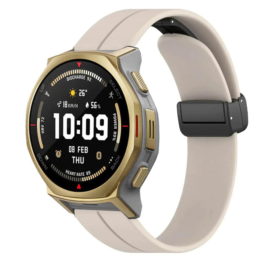 Магнитный силиконовый ремешок 22/20 мм для Amazfit T-Rex3 Pro 48/44 мм/Helio/Balance 2/Active 2 Браслет Часы Huawei 5/GT6/5 46 мм
