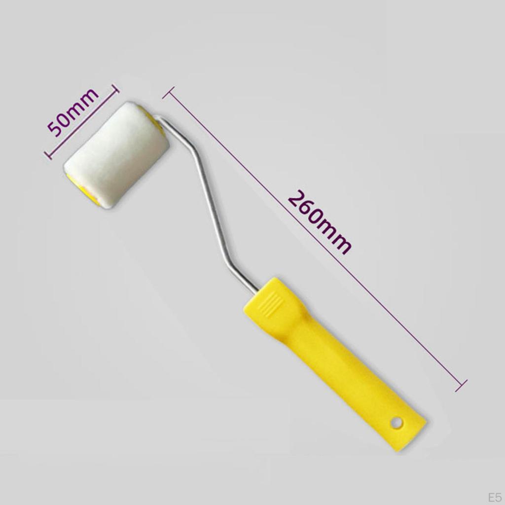2 шт. Мини-валик для малярных кистей, набор рулонов бытовых чехлов, маленький для DIY