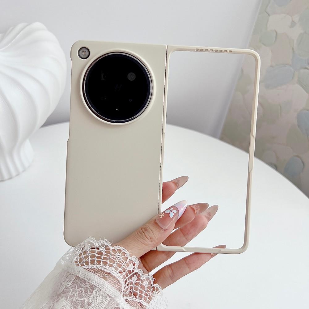 For OPPO Find N6 Solid Color Phone Case Shockproof PC Hard Shel Ultra-Thin Protective Back Cover