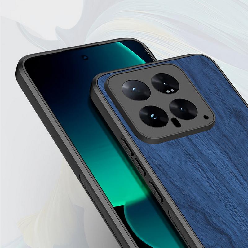 Роскошный кожаный тонкий чехол для телефона Xiaomi 14T Pro Poco X6 F6 M4 Pro Redmi Note 14 Pro+ 13 противоударный мягкий бампер