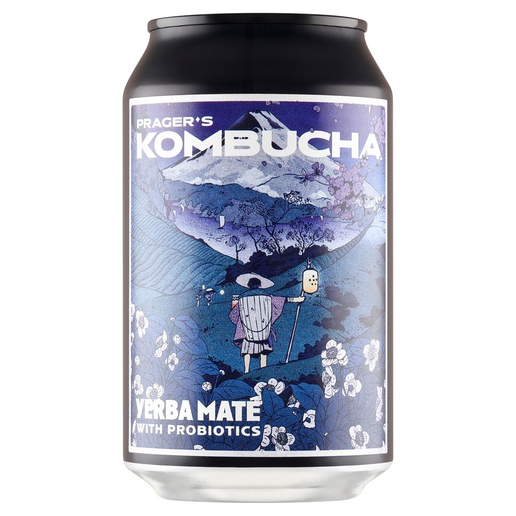 Kombucha Yerba Mate 330 Prager'