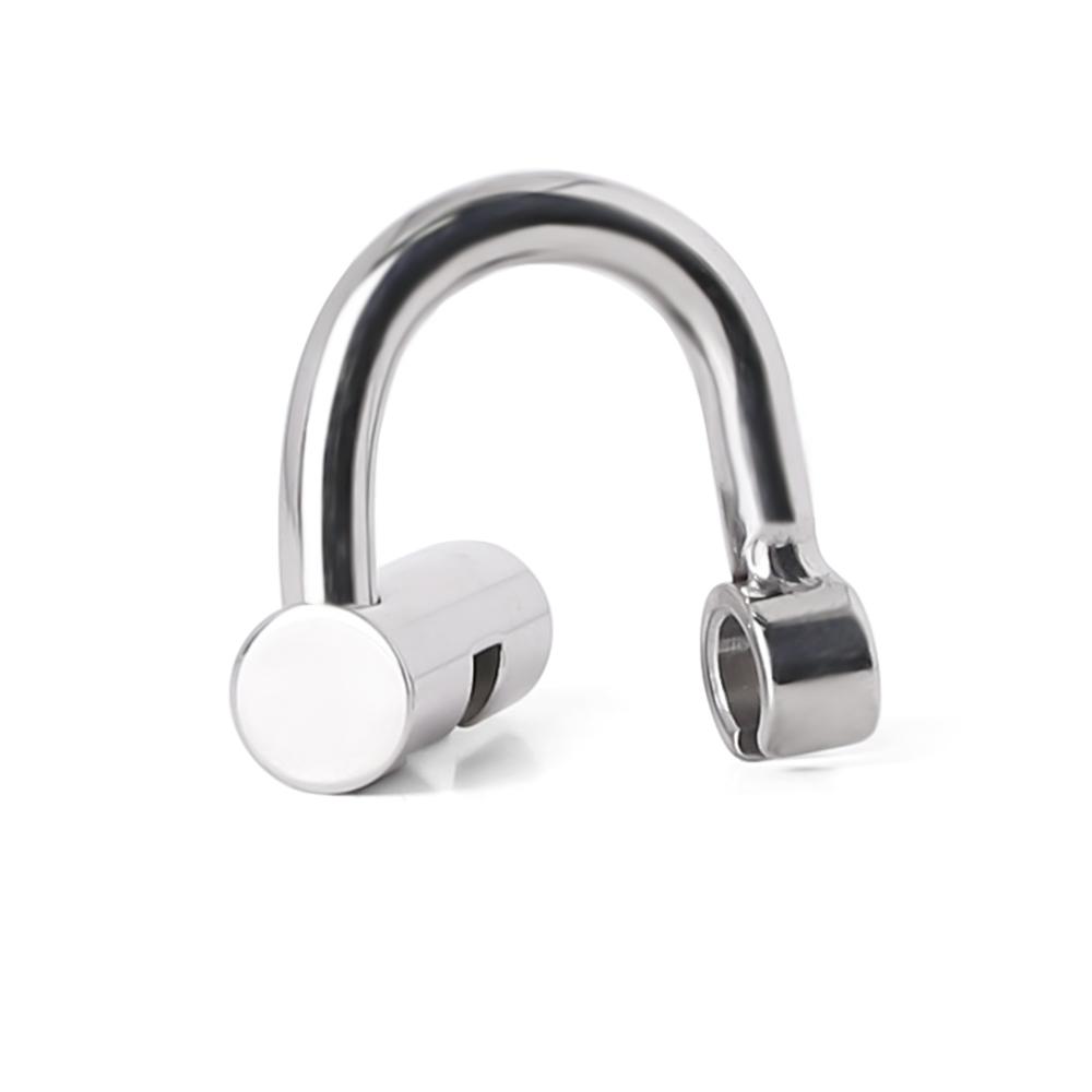 PA LOCK PRINCE ALBERT LOCKED CHASTITY PIRCING Titanium D-Ring PA Lock Glans Piercing STAINLESS STEEL PA Puncture BDSM