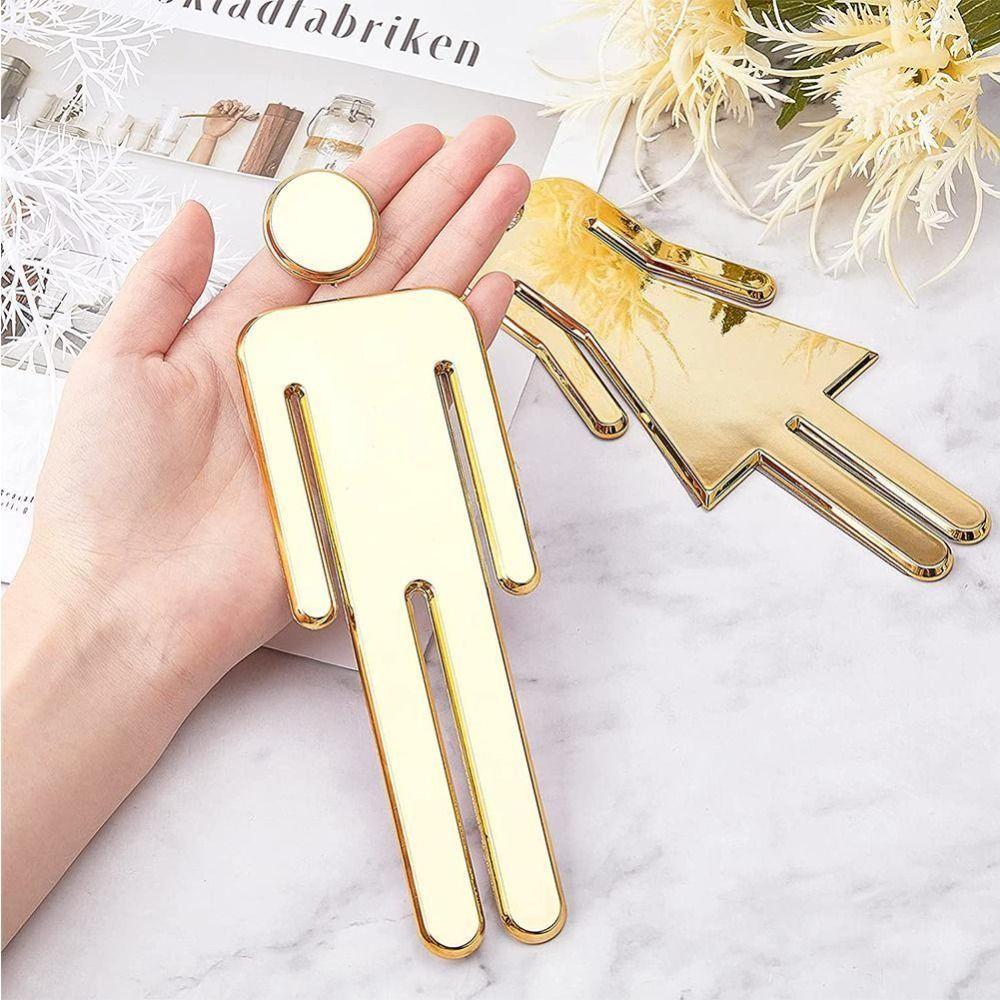 Sign Women Symbol Wc Door Bathroom Sign Men Symbol Signage Signboard Toilet Symbol Toilet Sticker