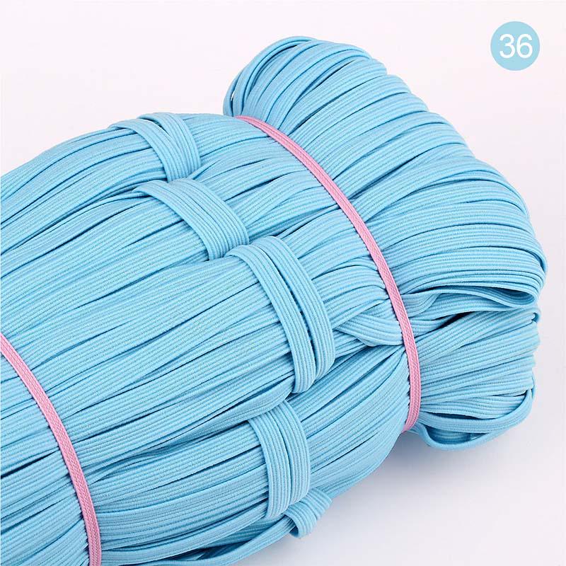 30 м эластичная резинка 0,6 см, тонкая плоская повязка на голову, аксессуары для волос, сделай сам, для одежды, обуви, аксессуары для шитья