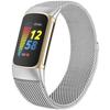 Milanese Loop For Fitbit Charge 6 5 Band Replacement Charge6 Wristband Stainless Steel Magnetic Bracelet Fitbit Charge 5 Strap