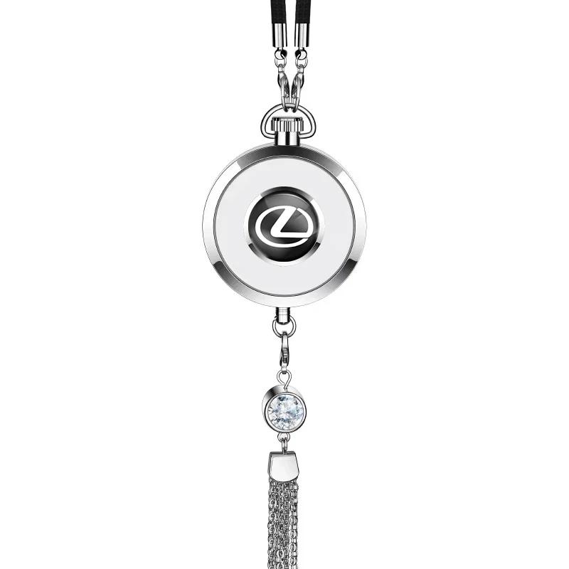 Car Perfume Pendants Air Freshener Metal Lace Pendant Accessories For Lexus GS IS LS500h ES260 ES300h RX350h NX260 UX260 LM LC