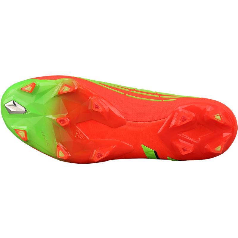 adidas Кроссовки Predator Edge.1 Fg Солнечно-красный Командный солнечно-зеленый GW1029